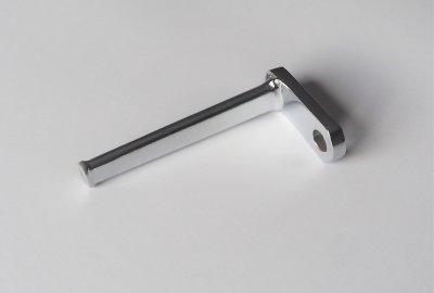 Stopka z uchwytem, chrom, Jawa Perak