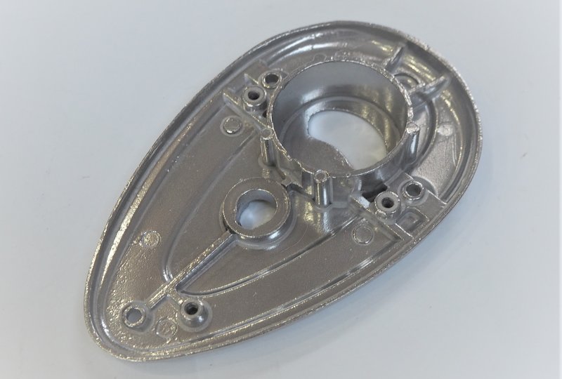 Pokrywa stacyjki z amperomierzem, oryginalna, po elektropolerowaniu, Jawa, CZ-photo2