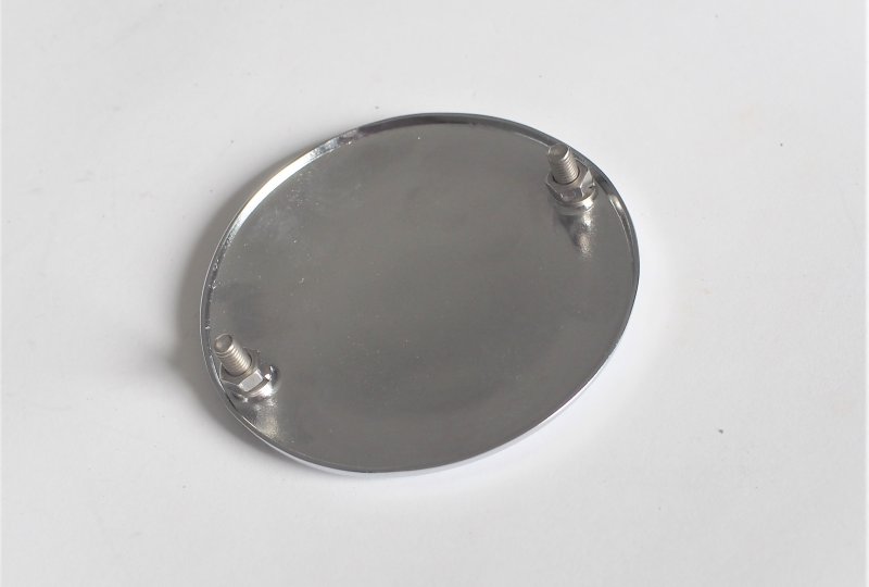 Zaślepka pokrywy zbiornika, chrom, Jawa 175/250 Special-photo2