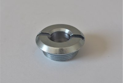 Nakrętka przedniego zawieszenia, ocynk, Jawa 50