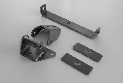 Komplet mocowań siedzenia pasażera, surowe, Jawa Perak, OHC, CZ