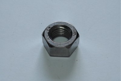 Nakrętka stopki M12x1,5mm, nierdzewna, Jawa, CZ