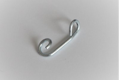 Uchwyt linki przedniego hamulca do błotnika, ocynk, Jawa, CZ