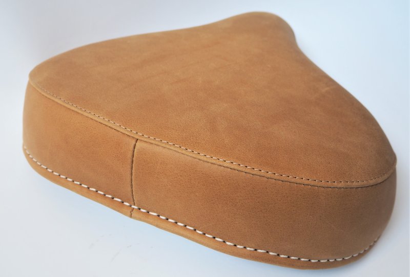 Siedzenie przednie, retro skóra, jasny brąz-photo3