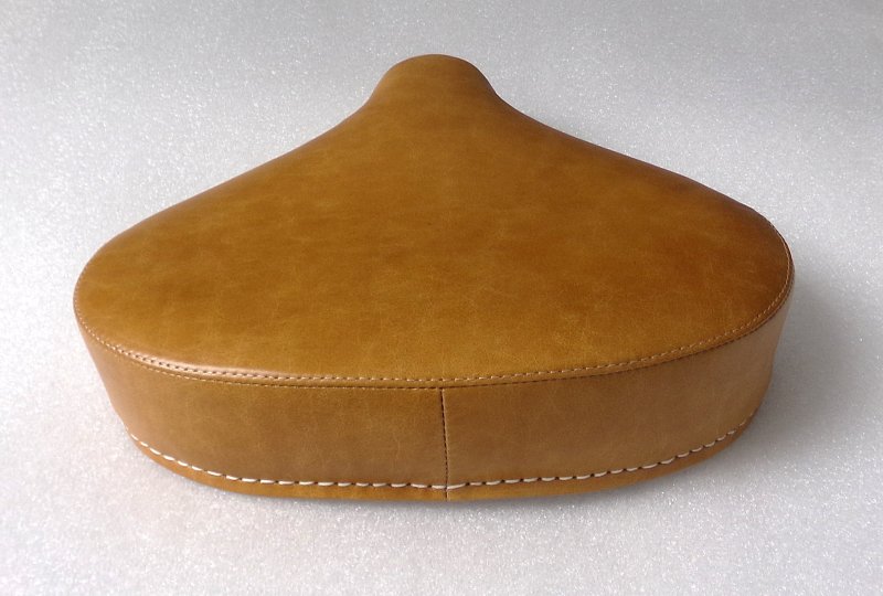 Siedzenie przednie, retro skóra, jasny brąz-photo2