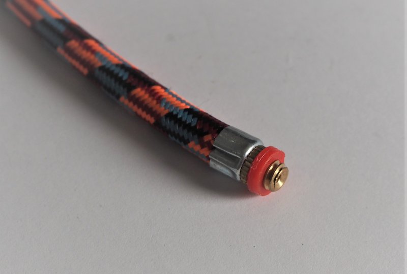 Wężyk pompki, gwint M5, 235 mm, Jawa, CZ-photo2