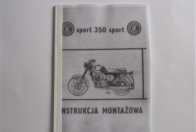 Instrukcja montażowa CZ 350 typ 472 - J.POLSKI format A4, 61 stron