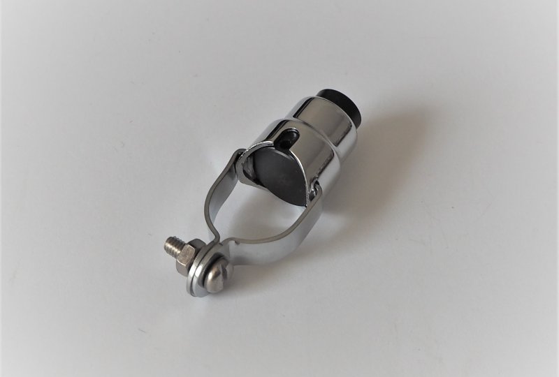 Przycisk klaksonu na kierownicę 22 mm, chrom, Jawa Special-photo2