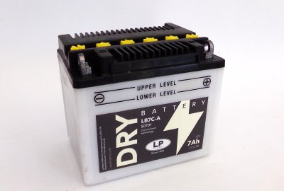 Akumulator motocyklowy 12V-7Ah, LB7C-A, 130x90x114 mm