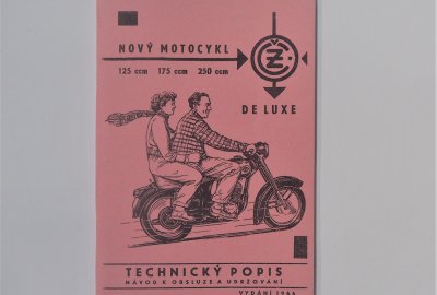 Instrukcja obsługi JAWA-CZ 125 TYP 355, 175 TYP 356 - J.CZESKI format A5, 64 stron