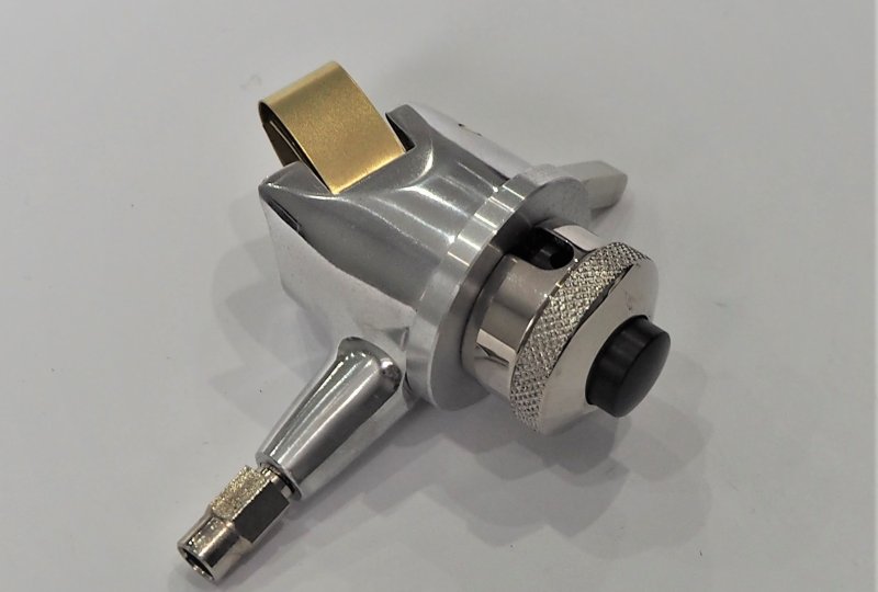 Przełącznik świateł trakcyjny + klakson BOSH na kierownicy, nikiel, aluminium, Jawa SV, OHV-photo4