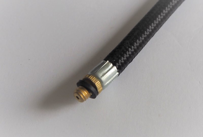 Wężyk pompki, gwint M5, 250 mm, Jawa, CZ-photo3