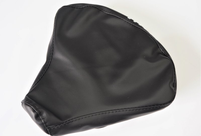 Pokrowiec na siedzenie, czarny, z napisem JAWA, sztuczna skóra, Jawa Babetta 207-photo2