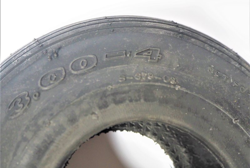 Opona z detką 3,00-4 260-85 C179,TR87,  PAV-photo4