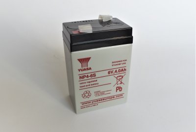 Akumulator motocyklowy żelowy NP4-6S 6V 4.0Ah, 70x45x103 mm, Jawa, CZ