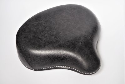 Siedzenie przednie, retro skóra, czarne