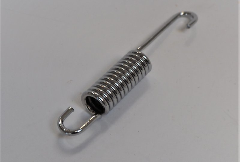 Sprężyna stopki bocznej 85 mm, chrom, Jawa 634-640-photo2