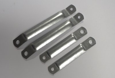 Komplet uchwytów przedniej lampy, 4 szt, Jawa Villiers