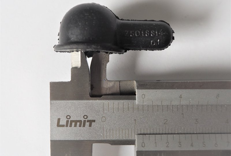 Gumowa osłona przewodu cewki indukcyjnej, Jawa, CZ-photo3