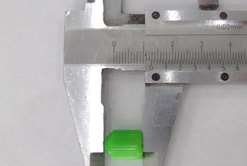 Nakrętka wentylka, plastik, zielona, Jawa, CZ-photo5