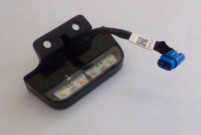 Oświetlenie tablicy rejestracyjnej, Jawa 300 CL-photo2