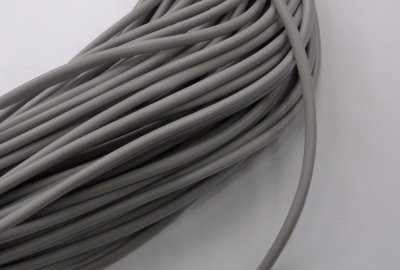 Otulina kabli elektrycznych, 7 x 6 mm, szara, Jawa, CZ