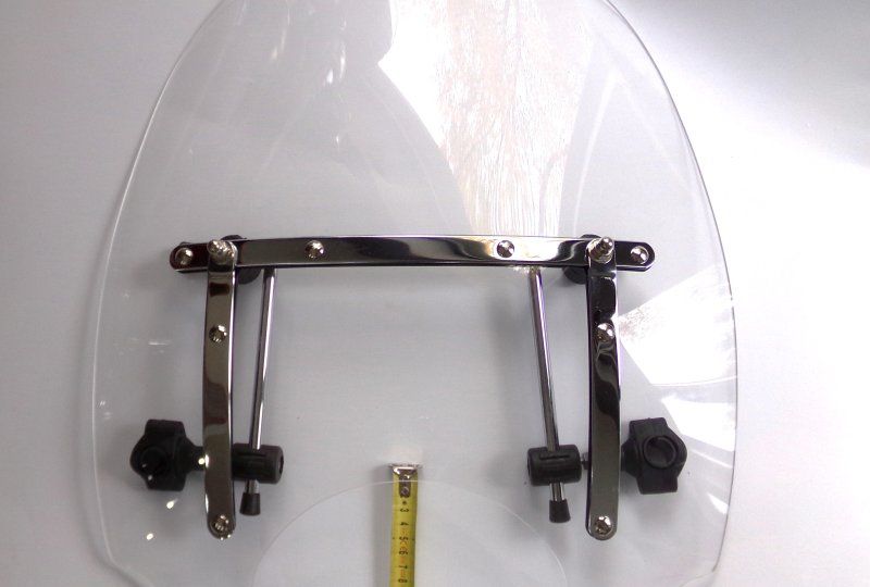 Szyba owiewka, z blachami, duża, nietłukąca, Jawa 300 CL, 350 Perak, 42 Bobber-photo7