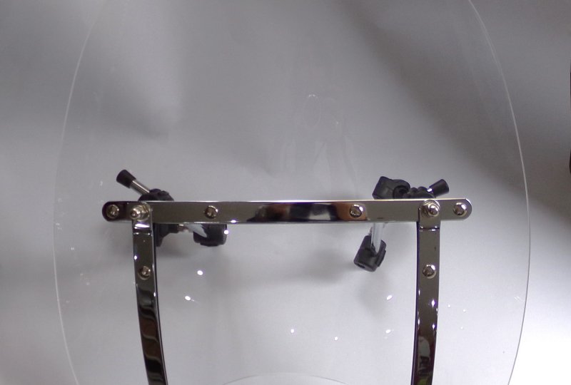 Szyba owiewka, z blachami, duża, nietłukąca, Jawa 300 CL, 350 Perak, 42 Bobber-photo2