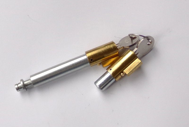 Zamek główki ramy + siedzenia, oryginał, Jawa 639-640-photo1