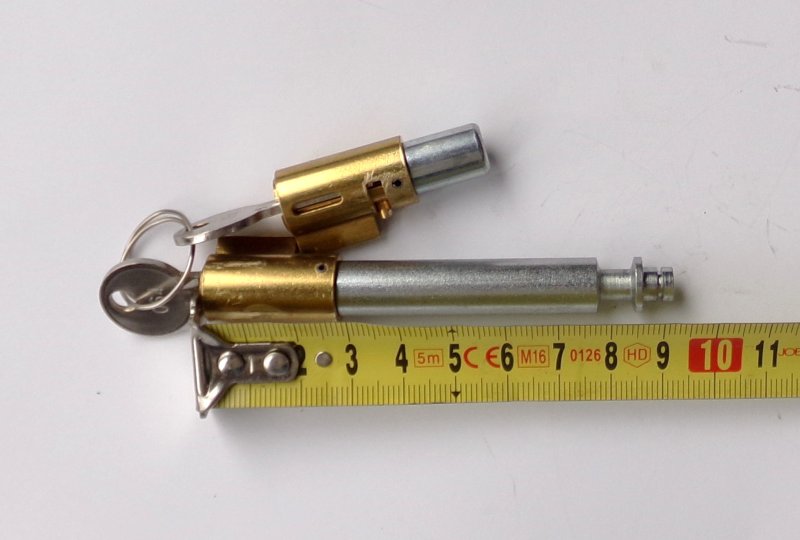 Zamek główki ramy + siedzenia, oryginał, Jawa 639-640-photo3