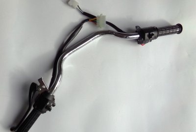 Kierownica z osprzętem, oryginał, Jawa 639-640