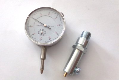 Przyrząd do ustawiania zapłonu czujnik zegarowy, Jawa, CZ