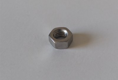 Nakrętka M10x1.25, stal nierdzewna, niepolerowana A2