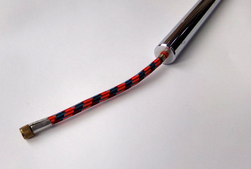 Pompka motocyklowa, 35 cm, chrom, Jawa, CZ-photo5