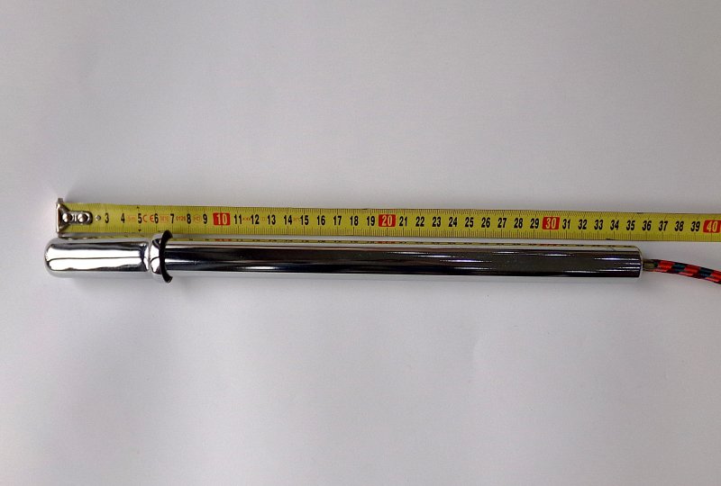 Pompka motocyklowa, 35 cm, chrom, Jawa, CZ-photo6