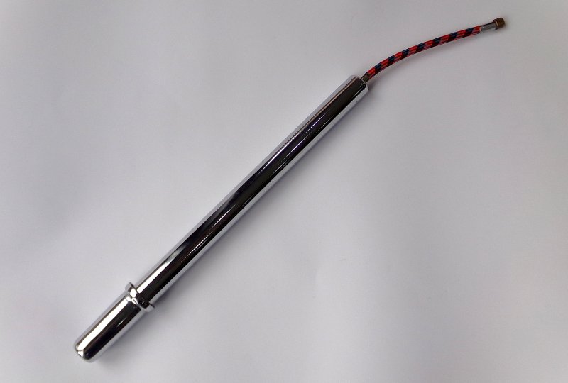 Pompka motocyklowa, 35 cm, chrom, Jawa, CZ-photo2