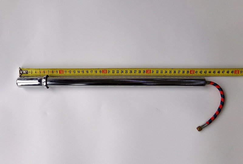 Pompka motocyklowa, 42 cm, chrom, Jawa, CZ-photo6