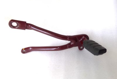 Stopka pasażera, lewa, z uchwytem mocującym, Jawa 300 CL