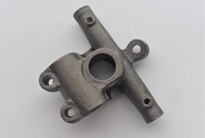 Górna część mocowania przedniego zawieszenia z uchwytem na kierownicę, Jawa Villiers, Special