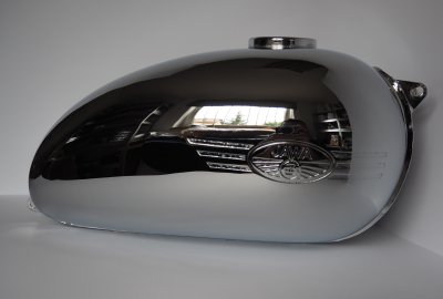 Zbiornik paliwa, Jawa 125, 150, 175 Kyvacka, wersja bez amperomierza